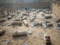 开封市惠济花园CFG桩与搅拌桩基础工程竣工